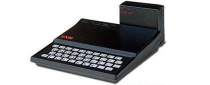 Console Sinclair ZX81